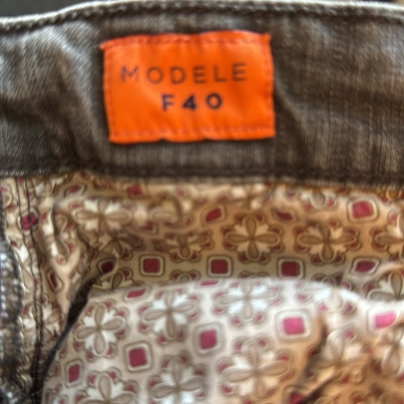 Men's Faconnable gray Jeans 33 R - Picture 7 of 8